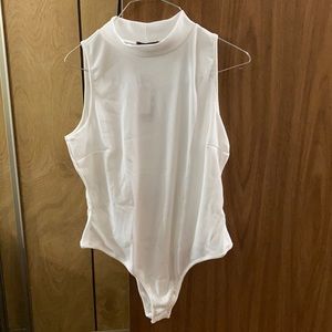 High Neck Sleeveless Bodysuit